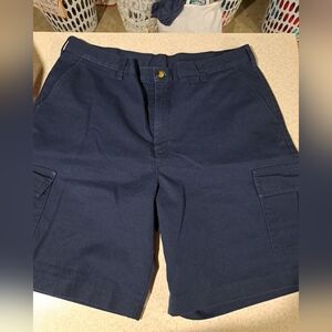 Mens navy blue shorts size 36